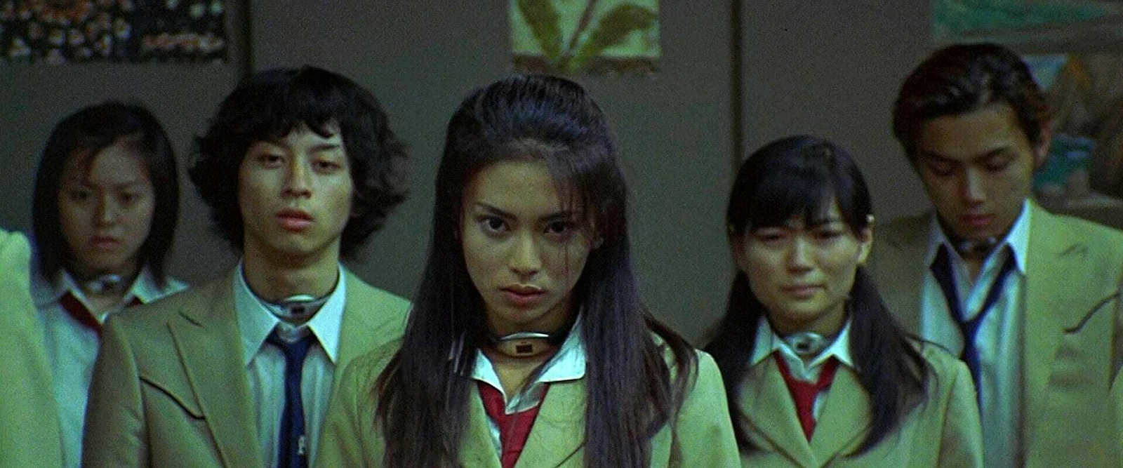 Still image from the film Battle Royale (2000)