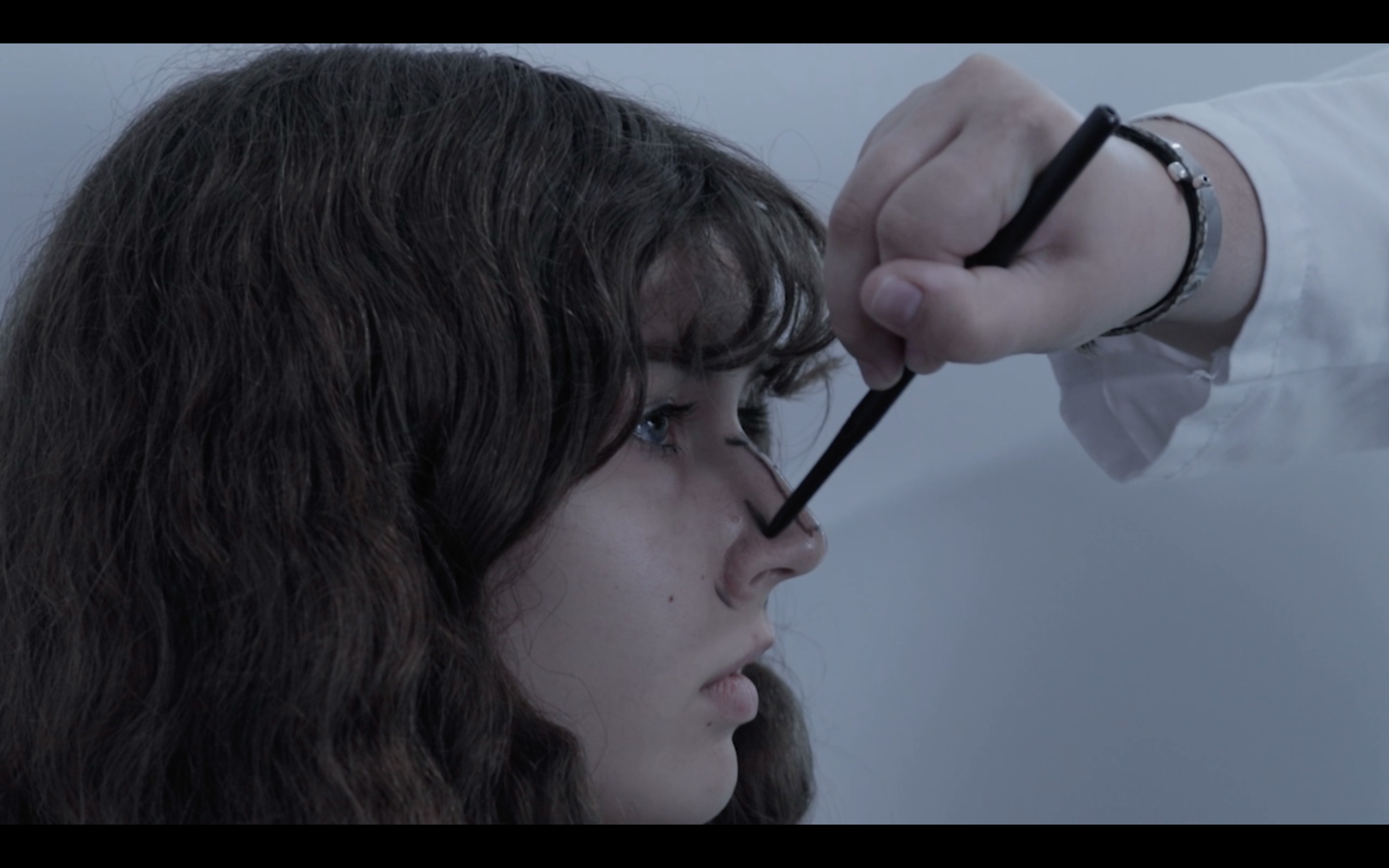  A still image from the short film, Bone Structure by 2023 EFMP mentee, Bella Pechatey