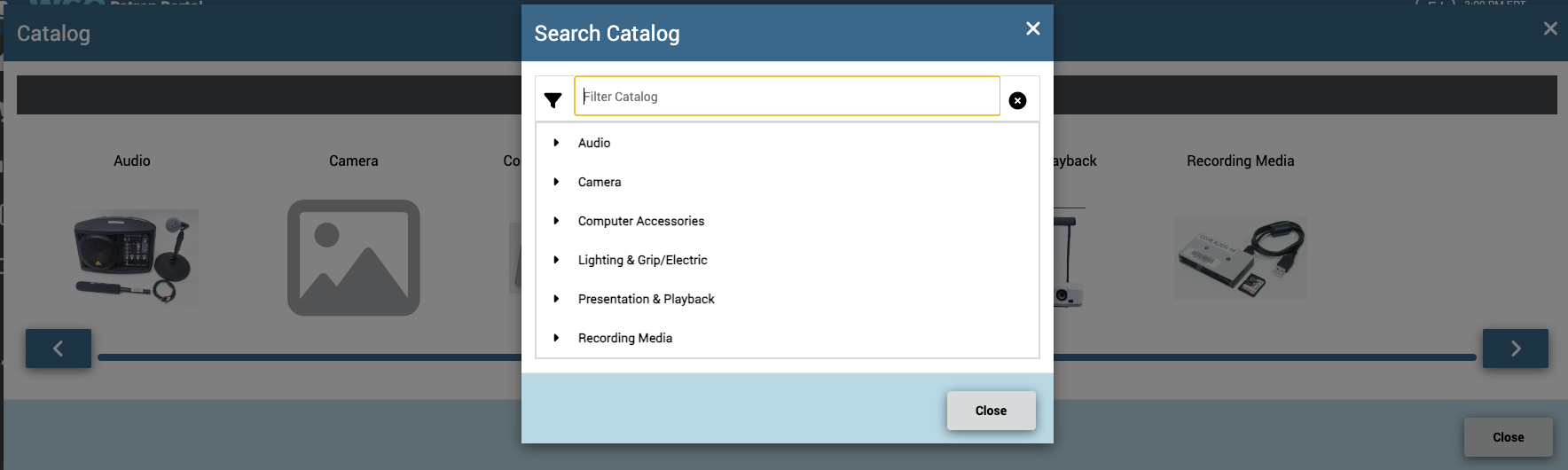 IMATS Patron Portal catalog search.